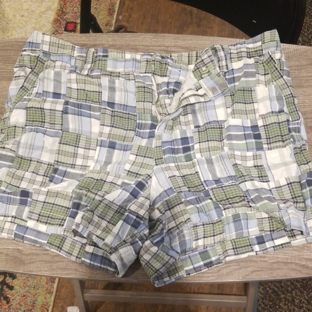Plaid shorts